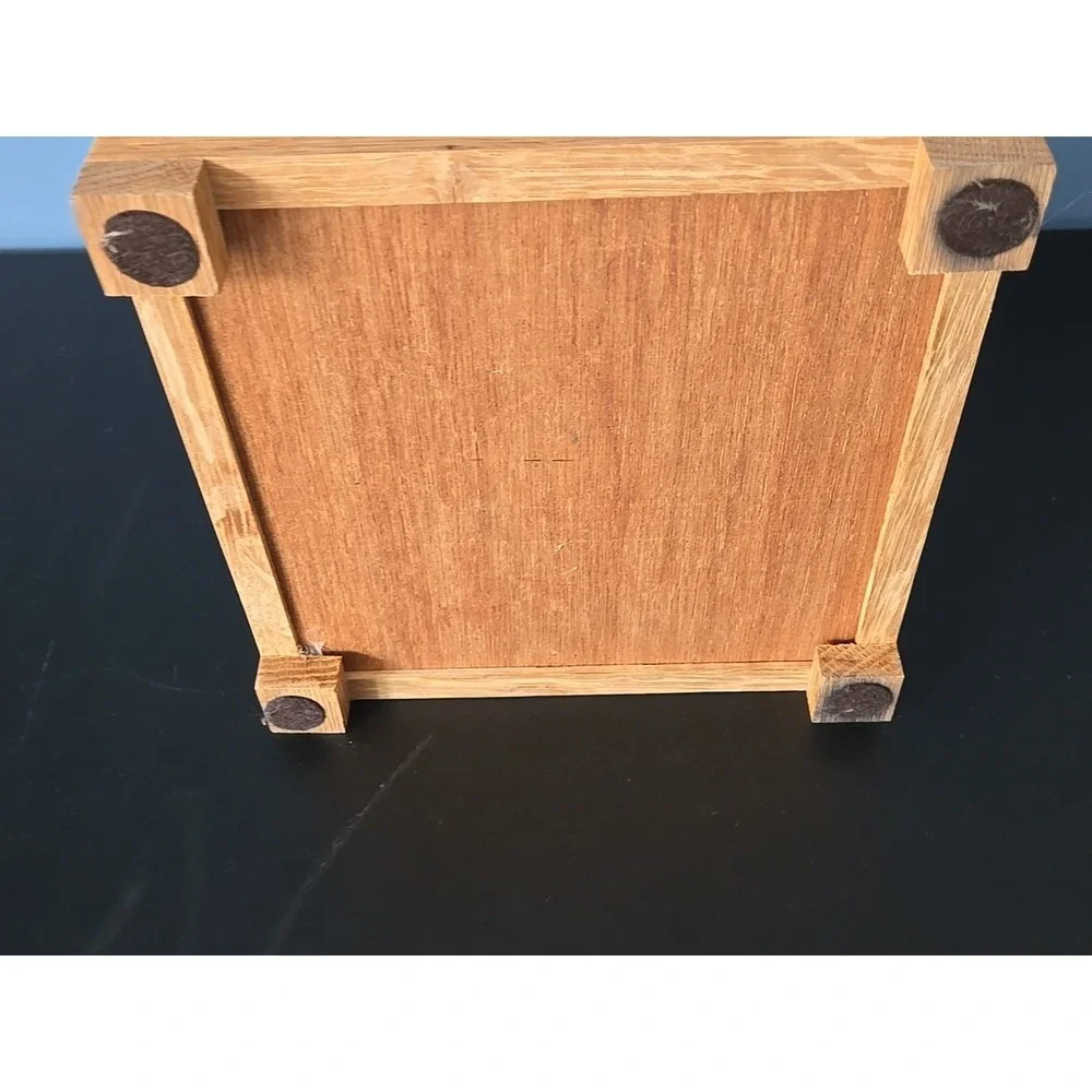 Small Handmade Wood Wooden Box 8